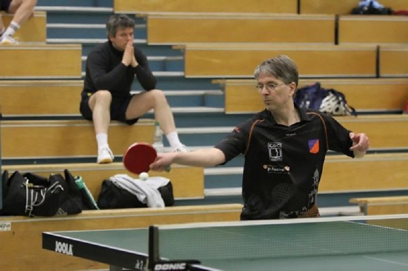 Erfolgreicher Tag für Jörg Dippe im Tischtennis.