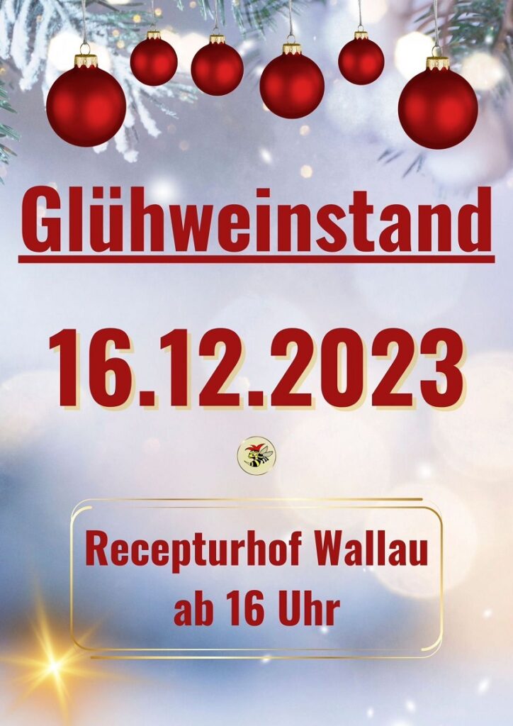 Der Recepturhof in Wallau wird zum kleinen Festplatz am 16.12.2023